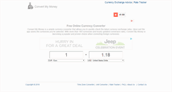 Desktop Screenshot of convertmymoney.com